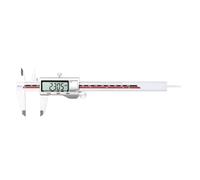 Calibrador Digital de aleación Zinc, calibradores electrónicos Vernier, herramientas medición, regla herramienta carpintería, calibre pantalla grande(8144-300)