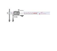 Calibrador digital de distancia central orificio redondo 10 mm y 20 con cono for medición línea(20-150mm)