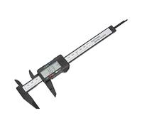 Calibrador digital electrónico, 0-150 mm Calibrador de apagado automático Herramienta de medición Regla de precisión Vernier con pantalla LCD para proyectos diarios del hogar y de