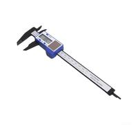 Calibrador digital electrónico 0-150mm medidor vernier accionado solar con conversión de pulgadas MM para herramienta de medición precisa