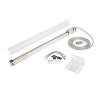 Calibrador digital electrónico, JCS900-2AE/JCS900-3AE Regla de rejilla digital de 400 mm Torno Escalas electrónicas lineales Conjunto de escala lineal de regla