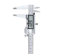 Calibrador digital electrónico Vernier con construcción de acero inoxidable, diseño impermeable y precisión de medición precisa (0-100 mm)