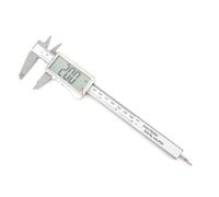 Calibrador Digital Vernier De Plástico, Herramientas Carpintería, Medidor Espesor, Medición, Regla Electrónica Mediciones Precisas Esfuerzo(Big Screen Silver150)