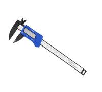 Calibrador Digital Vernier De Plástico, Herramientas Carpintería, Medidor Espesor, Medición, Regla Electrónica Mediciones Precisas Esfuerzo(Caliper Blue 150)