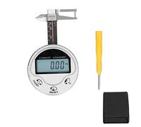 Calibrador digital ZenithAur de rango 0-25 mm con resolución de 0,01 mm, herramienta de medición de calibre de acero inoxidable para joyas, gemas y piezas industriales pequeñas