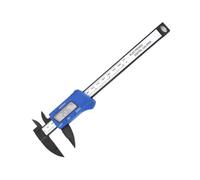 Calibrador electrónico digital de plástico con pantalla grande, medidor de espesor, instrumentos de medición, calibrador Vernier(Caliper Blue 150)
