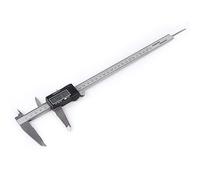 Calibrador Electrónico Pinza Profesional Digital Calidad con Fracciones y Milímetro Conversión 0 a 12 Pulgadas, Cuerpo Acero Inoxidable 300 mm Pantalla LCD Extra Grande