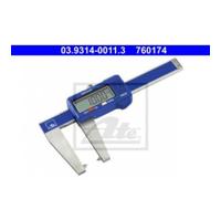 Calibrador, espesor disco de freno ATE 03.9314-0011.3