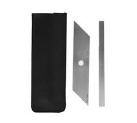 Calibrador para Soldadura de Acero Inoxidable, 2 Piezas, Medidor de Precisión para Junta de Soldadura, Bloque de Calibración - Alta Precisión, Resistente a la Corrosión, Ideal