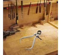 Calibrador portátil con escala vernier para medición de torno de madera, entrega lecturas precisas y tamaño compacto para torneado de madera (150 mm)