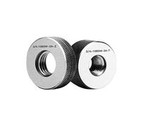 Calibrador roscado métrico, 1 Juego de calibre de anillo de rosca estándar, 1 Uds., enchufe 1/4, 5/16, 3/8, 7/16, 1/2, 9/16, 5/8, herramienta de medida de 1''(Ring Gauge,1PCS-1I2-12 BSW)