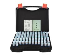 Calibrador roscado métrico, 9,00-20mm paso 0,01mm Pin de acero calibre enchufe Pin herramienta de medición 101 unids/caja(11-12mm)