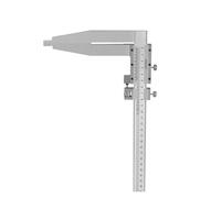 Calibrador Vernier 0-300MM 0-500MM 0-600MM Herramienta de medición(0-500MM 100MM)