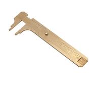 Calibrador Vernier, calibrador de cuadrante, calibradores, calibradores digitales, calibrador Vernier de latón, regla, herramienta de medición, escalas dobles, mini regla de bolsillo de latón