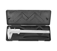 Calibrador Vernier de acero al carbono, calibradores manuales no digitales de 0-150 mm Herramienta de medición micrométrica de precisión de 0,02 mm para medición de cilindros