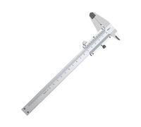 Calibrador Vernier de acero inoxidable de 150/200/300 mm, a prueba de golpes, micrómetro manual para medición de profundidad, diámetro, grosor, herramienta de medición profesional