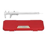 Calibrador Vernier de Acero Inoxidable, Medidor 4 Funciones, Precisión 0,02mm, 0-150mm - Alta Durabilidad, Resistente a la Oxidación, Uso Industrial y Automotriz