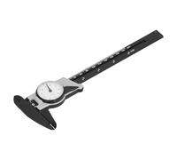 Calibrador Vernier de cuadrante ABS, 0~150 mm con pantalla LCD grande, calibrador Vernier, calibrador de cuadrante, calibradores, calibradores digitales, herramienta de medición con calibrador Vernier