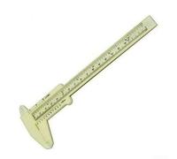 Calibrador Vernier de plástico de 0 a 150 mm de 6 pulgadas para calibradores de esfera, herramienta de medición para diámetro interior exterior, medidor de profundidad, ligero, portátil para