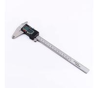 Calibrador Vernier Digital, Calibrador Vernier Digital Electrónico con Pantalla LCD Extragrande y Fracción Métrica de 200 Mm, 0-8 Pulgadas, Calibradores Digitales