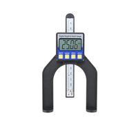 Calibrador Vernier Digital, Calibre de profundidad digital autoportante de 0-80 mm y 0,01 mm con pantalla LCD.,para uso doméstico(Blue)