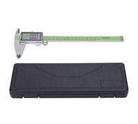 Calibrador Vernier digital Calibre de regla electrónica de acero inoxidable Herramienta de medición de alta precisión para manualidades DIY Ingeniería Carpintería Metalurgia 150 (200 mm)
