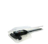 Calibrador Vernier digital electrónico de fibra carbono 0 a 150 mm, micrómetro, herramienta medición con caja plástico Para Bricolaje, Joyería(Black)