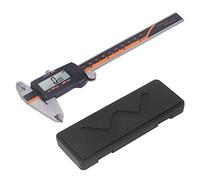 Calibrador Vernier digital Rango de 150 mm, precisión de 0,01 mm Conversión métrica imperial Calibrador de medida de acero inoxidable para mediciones de precisión