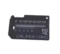 Calibrador vernier multiusos de 0,1 mm, precisión de medición, ligero, para reparación electrónica, manualidades, tareas detalladas de bricolaje, escala Vernier