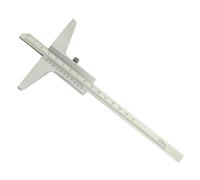 Calibradores A Vernier: Juego De Calibrador Digital + Galga De Espesores De Acero Inoxidable, Calibrador A Vernier Con Fracciones, Fácil Cambio De Fracción Métrica En Pulgadas | Regla Para Carpintería