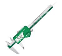 Calibradores de cuadrante Calibrador Vernier digital 6 pulgadas 150 mm Acero inoxidable Electrónico Metal impermeable Micrómetro Herramientas medición profundidad