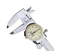 Calibradores De Dial Metálico A Prueba De Golpes De 0,01 Pulgadas, Calibrador Vernier De Acero Inoxidable De Alta Resolución, Herramientas De Medición De Diámetro Y Profu,200mm