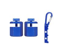 Calibradores de escalera altos para enmarcar cuadrados, topes de plantilla de carpintería antideslizantes, calibre de escalera con mosquetón, para el hogar, taller, estudio, vigas, escaleras