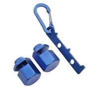 Calibradores de escalera fiables para carpintería, diseño plano hexagonal que garantiza precisión para el diseño y sujeción de vigas (azul)
