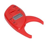 Calibradores de Grasa, Kit de Calibradores de Medición de Grasa Confiables para el Ejercicio Y la Pérdida de Peso para Medir con Precisión el IMC para el Pliegue de la Piel(rojo)
