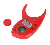 Calibradores de Grasa, Pantalla Digital Kit de Calibradores de Medición de Grasa Portátiles a Batería para Ejercicios Y Pérdida de Peso para Medir con Precisión el IMC para Pliegues(rojo)