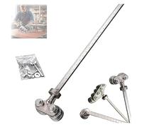 Calibradores de posicionamiento para mediciones precisas y fácil corte de madera. Guía de corte de precisión ajustable para carpintería, fabricación de muebles y carpintería de bricolaje (31 pulgadas