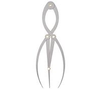 Calibradores De Proporción Dorada Regla Para Cejas Acero Inoxidable Diseño Trabajo Herramienta Medida Kit Regla Para Cejas