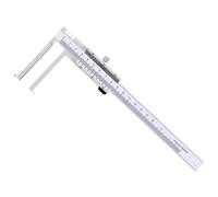 Calibradores Vernier de acero inoxidable, calibrador de ranura interior de medición puntiaguda de acero inoxidable de 0,02 mm(30-300mm claw98mm)