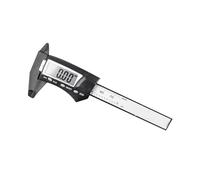 Calibradores Vernier digitales Calibradores Vernier Calibre de plástico Micrómetro Regla Herramientas de medición Instrumento Calibrador digital electrónico de 70 mm Calibrador digital de fibra de c