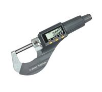 calibrar Calibrador micrométrico digital, 0-25 mm, micrómetros electrónicos for exteriores, unidad mm/pulg. conmutable 0,001 mm
