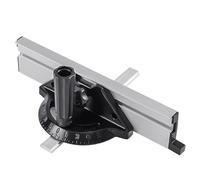 Calibre ajustable para carpintería, regla de sierra de mesa, herramienta de corte de ángulo, bloque de inglete de empuje, práctico accesorio de bricolaje con placa de medición, calibre ajustable para