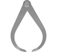 Calibre circular de exteriores de precisión KS Tools, acero especial para herramientas