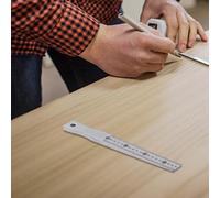 Calibre cónico, calibre de soldadura con rango de 0,2-4 mm a 1-15 mm, acero al carbono cromado para mayor durabilidad, adecuado para construcción y uso automotriz (0,2-4 mm)