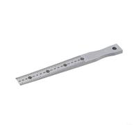 Calibre cónico de cuña de soldadura con acero al carbono y chapado en cromo para una medición precisa de huecos y agujeros en construcción y uso automotriz (0.2-4 mm)