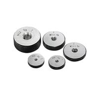 Calibre de anillo de hilo de diente fino, Calibre de anillo de rosca fina métrica no estándar M44-M45, 6 g, paquete de 2 pasos múltiples de 0,5 a 4,5 mm(M45x1 6g T Z)