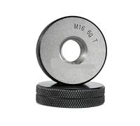 Calibre de anillo para roscas externas, Juego de calibre anillo rosca, paquete 8 for medición interna, Go No, varios tamaños(M15x1.5)