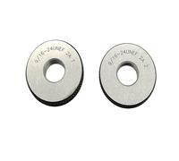 Calibre de anillo rosca, 2A UN UNC UNF UNS 1/4 5/16 3/8 7/16 1/2 9/16 Juego unificado go nogo Calibres tornillo fino Juegos calibradores (32 1 juego, 3l8-)(28 2a 1set,UN 5l16)