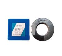 Calibre de anillo roscado Calibrador de anillo 59-72mm, herramienta medición calibración orificio liso, calibre diámetro interior(61 mm,PLAIN ring gage)