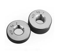 Calibre de anillos roscados, Calibre De Anillo Rosca Métrico 6g Go No M1-M42 Paquete 2(M30x3.5)